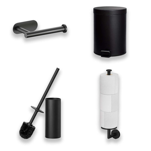 4 piece Toilet Accessories Set
