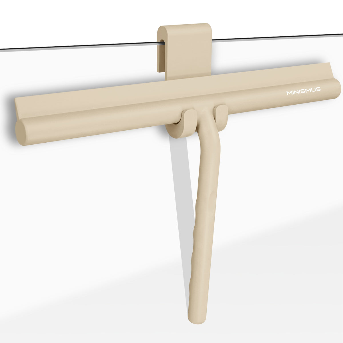 Shower Squeegee with Hanging Hook 28 cm - Beige
