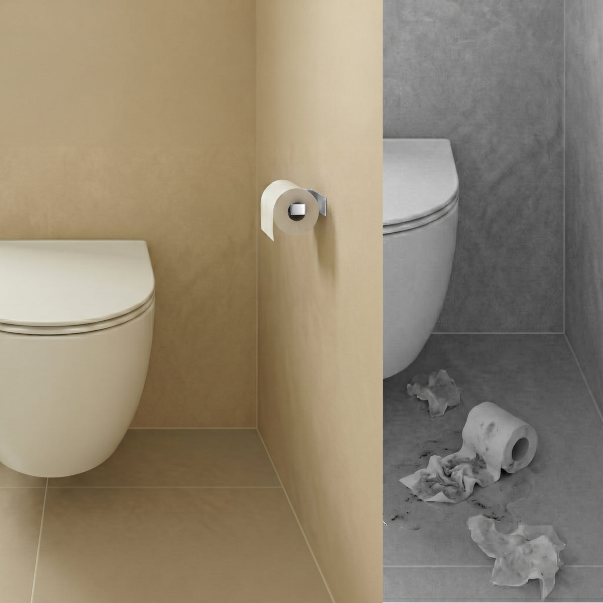 Tissue Roll Holder - Chrome