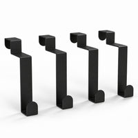 4-Pack Deurhaken voor Opdekdeuren
