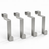 4-Pack Deurhaken voor Opdekdeuren