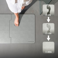 Sneldrogende XXL Badmat Diatomiet – 80x50cm