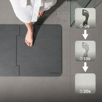 Sneldrogende XXL Badmat Diatomiet – 80x50cm