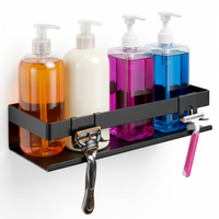 Shower Shelf Basket Stainless Steel with Multiple Wall Mounting Options