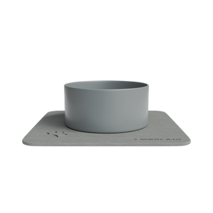 Dog Bowl with Quick-Dry Diatomite Stone Placemat