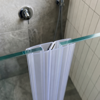 Magnetische Duschdichtung 200 cm