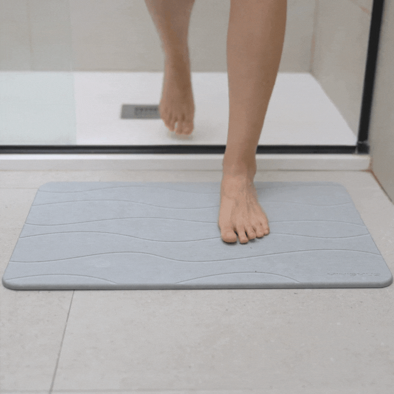 Bad Stone Mat Diatomaceous Earth Douche Anti-Slip Mat Sneldrogende Mat voor Keuken Counter Badkamer Vloer A Bad Stone Mat Diatomaceous Earth Douche Anti-Slip Mat Sneldrogende Mat voor Keuken Counter Badkamer Vloer A