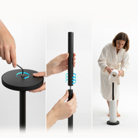 Standing Toilet Roll Holder for 5 Extra Rolls