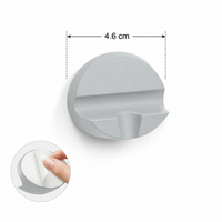 Magnetische Wandhalterung für Duschabzieher, selbstklebend und ohne Bohren