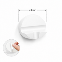 Magnetische Wandhalterung für Duschabzieher, selbstklebend und ohne Bohren
