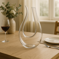 Decanteerkaraf U-vorm 1,5L