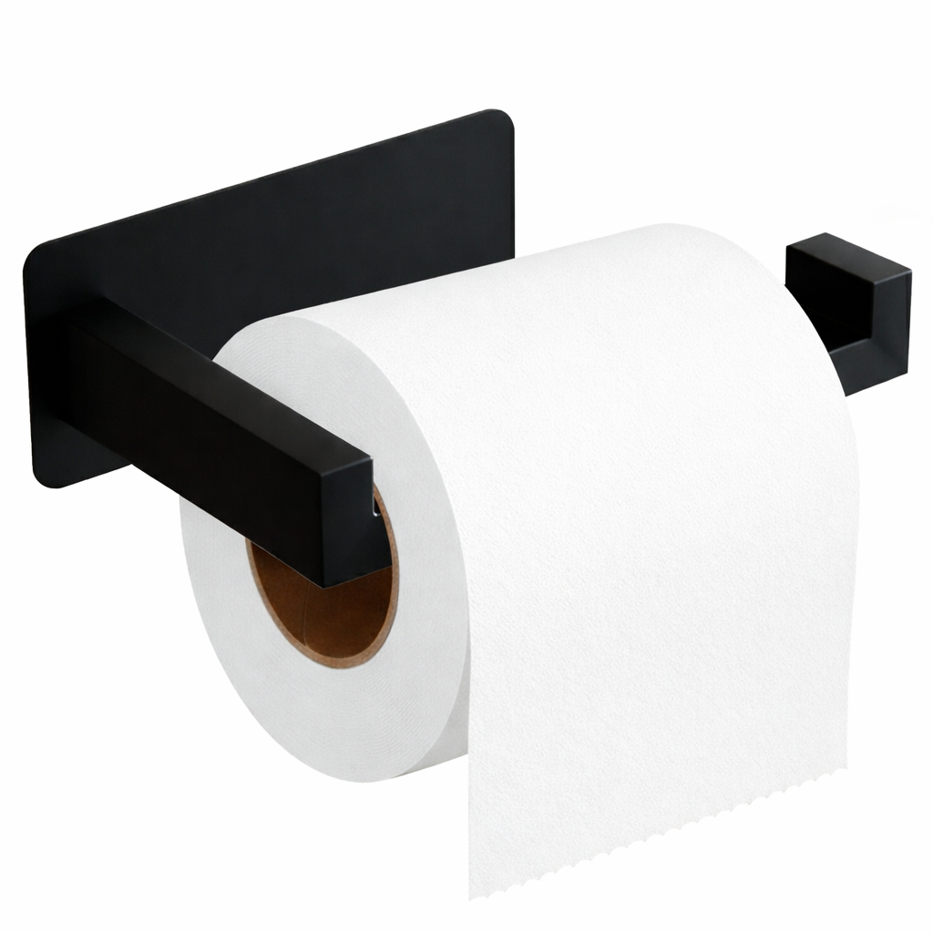 Toiletrolhouder Hangend Model, Extra Dun Ontwerp, RVS Zelfklevend