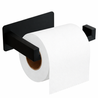 Toiletrolhouder Hangend Model, Extra Dun Ontwerp, RVS Zelfklevend