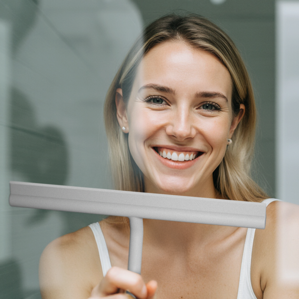 Shower Squeegee with Magnet Hook 28 cm